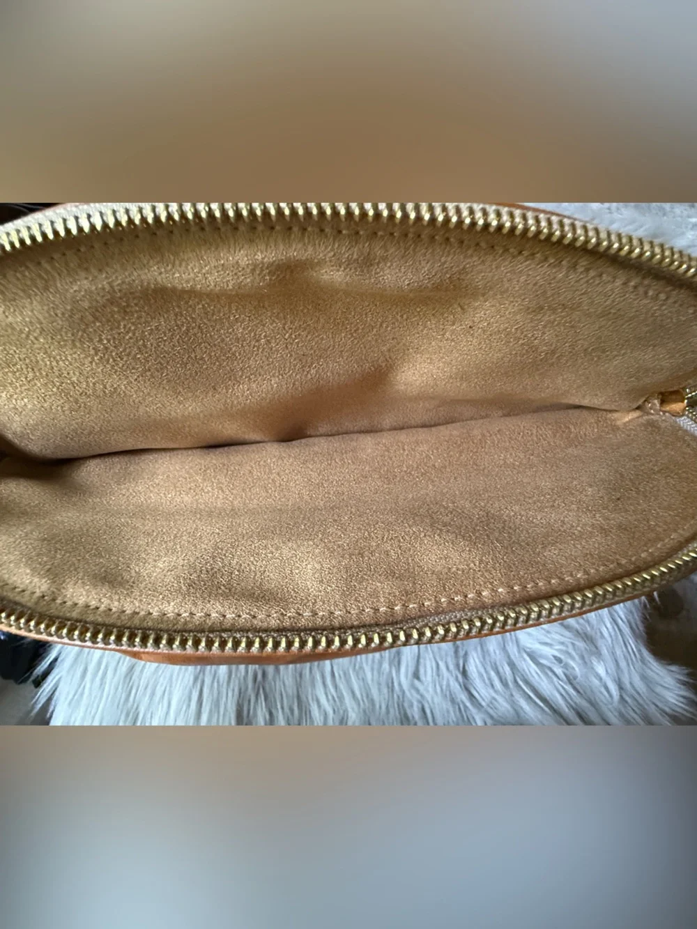 Zina Eva Cognac Leather Hobo Shoulder Bag